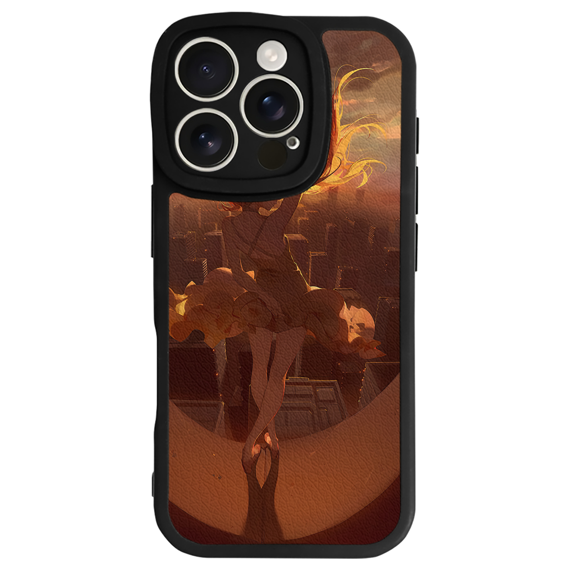 （画像用） EVA 新世紀エヴァンゲリオン 【iPhone 16シリーズ対応】シリコンスマホケース（レザー調） 材質：シリコン